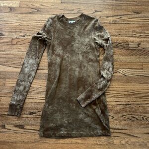 Cotton Citizen Long Sleeve Shirt Dress